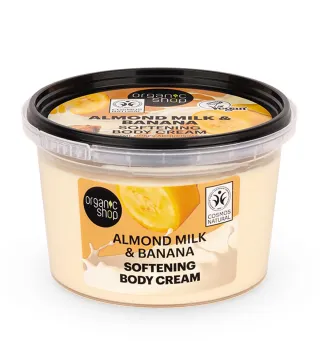ORGANIC SHOP ALMOND MILK&BANANA CREMA CORPORAL 250ML