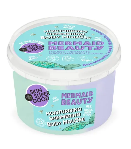 NATURA SIBERICA SKIN SUPER GOOD MOUSSE EXFOLIANTE MERMAID BEAUTY 250ML
