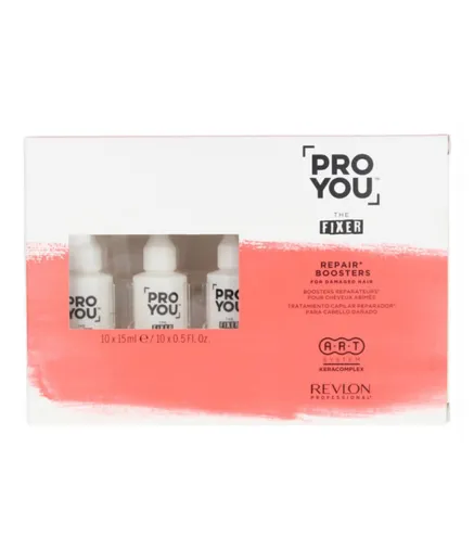 REVLON THE FIXER REPAIR BOOSTERS CABELLO DAÑADO TRATAMIENTO 10UN