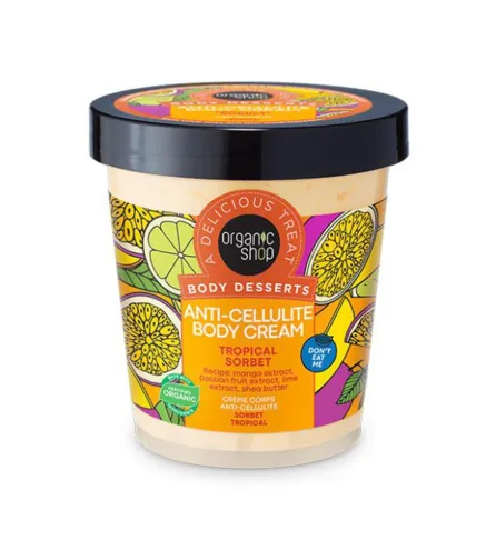ORGANIC SHOP TROPICAL SORBET CREMA CORPORAL ANTI-CELULITIS 450ML