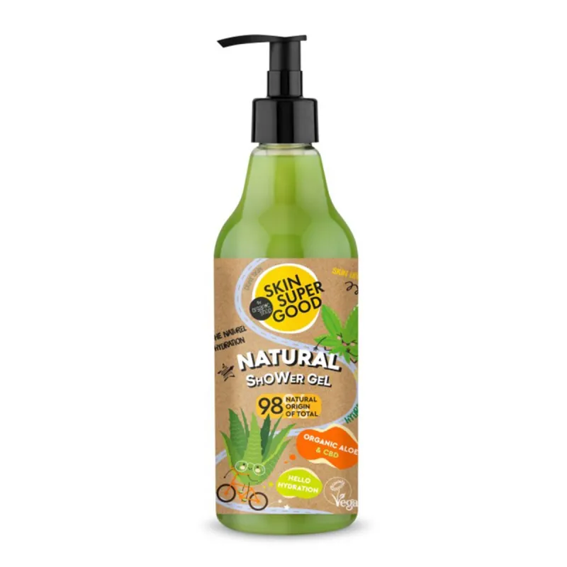 SKIN SUPER GOOD NATURAL ORGANIC ALOE VERA GEL DE BAÑO CON DIFUSOR 500ML SKIN SUPER GOOD NATURAL ORGANIC ALOE VERA GEL DE BAÑO CON DIFUSOR 500ML