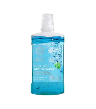 NATURA SIBERICA NATURAL CON MENTA ENJUAGE BUCAL 520ML