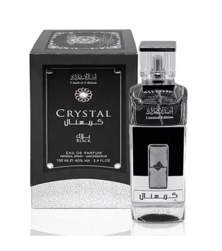 AL ZAAFARAN CRYSTAL BLACK EAU DE PARFUM 100ML VAPORIZADOR
