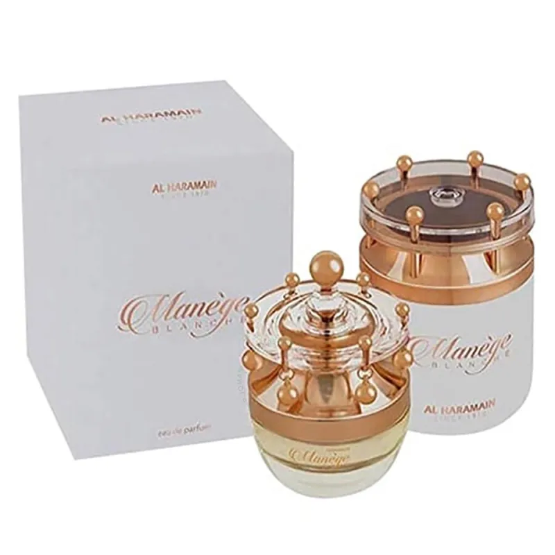 AL HARAMAIN MANEGE BLANCHE EAU DE PARFUM 75ML VAPORIZADOR AL HARAMAIN MANEGE BLANCHE EAU DE PARFUM 75ML VAPORIZADOR