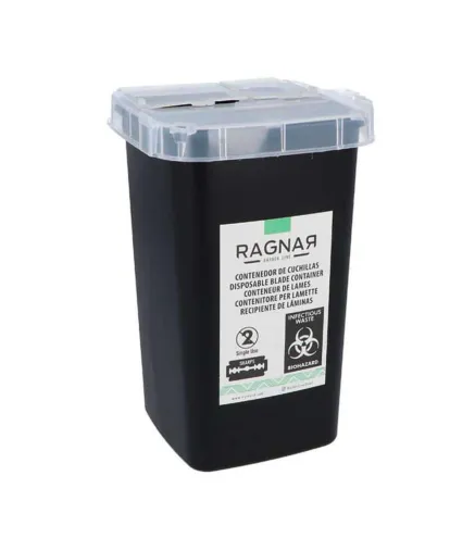RAGNAR CONTENEDOR CUCHILLAS USADAS CAPACIDAD 1000ML 1000ML