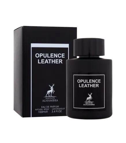 MAISON ALHAMBRA OPULENCE LEATHER EAU DE PARFUM 100ML VAPORIZADOR