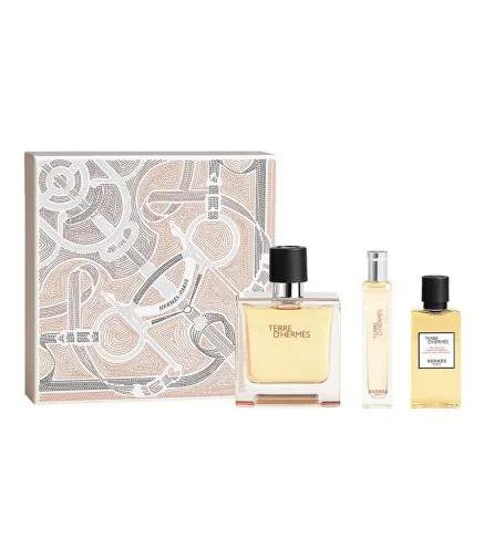 HERMES TERRE DHERMES PARFUM EAU DE PARFUM 75ML + MINIATURA EAU DE PARFUM 15ML