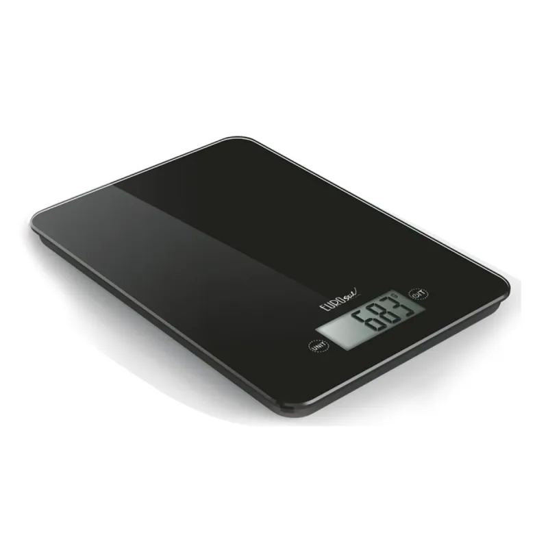 EUROSTIL HD BALANZA 5KG NEGRO NEGRO 1UN EUROSTIL HD BALANZA 5KG NEGRO NEGRO 1UN