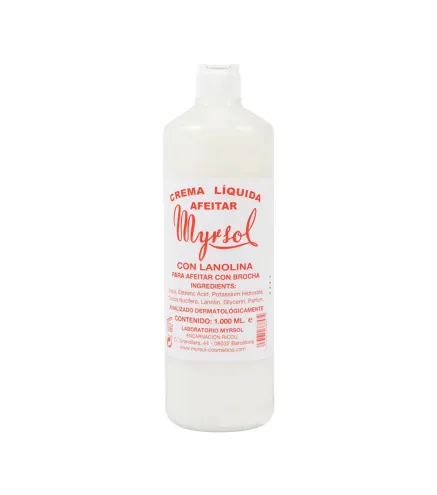 MYRSOL LANOLINA CREMA LIQUIDA AFEITAR 1000ML