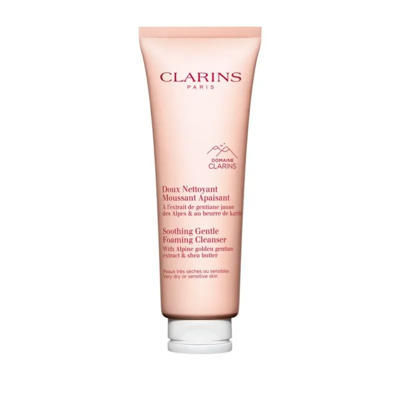 CLARINS SOOTHING GENTLE FOAMING CLEANSER PIELES MUY SECAS 125ML