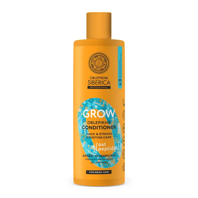 OBLEPIKHA GROW PEPTIDES ACONDICIONADOR CABELLO DEBIL 400ML