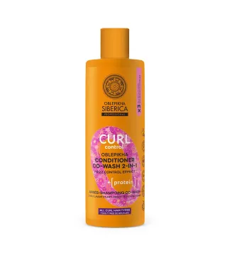 NATURA SIBERICA CURL PROTEIN COWASH 2IN1 ACONDICIONADOR 400ML