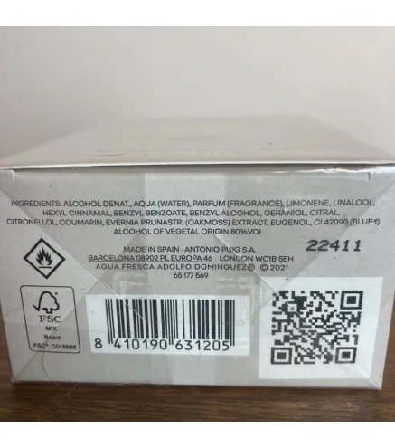 ADOLFO DOMINGUEZ BAMBU EAU DE TOILETTE 50ML