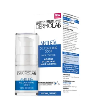 DERMOLAB ANTI-EDAD GEL CONTORNO DE OJOS 15ML