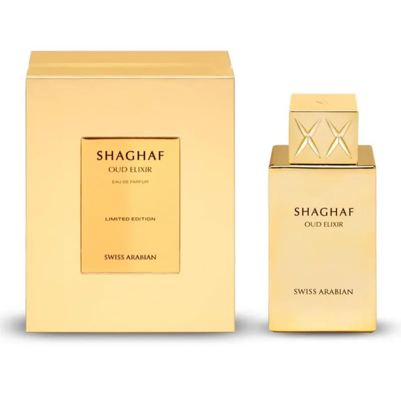 SWISS ARABIAN SHAGHAF OUD ELIXIR EAU DE PARFUM EDICION LIMITADA 75ML
