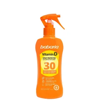 BABARIA VITAMINA D SPRAY PROTECTOR SPF30 200ML VAPORIZADOR