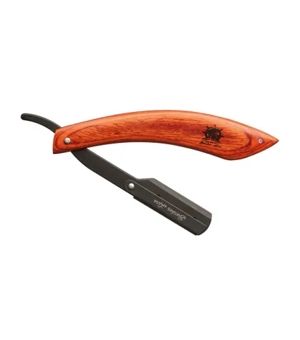 BARBER LINE MANGO DE MADERA NAVAJA DE AFEITAR 1UN