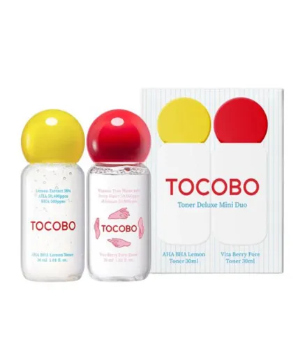 TOCOBO TONER DELUXE MINI DUO TONICO LEMON+BERRY 2UN