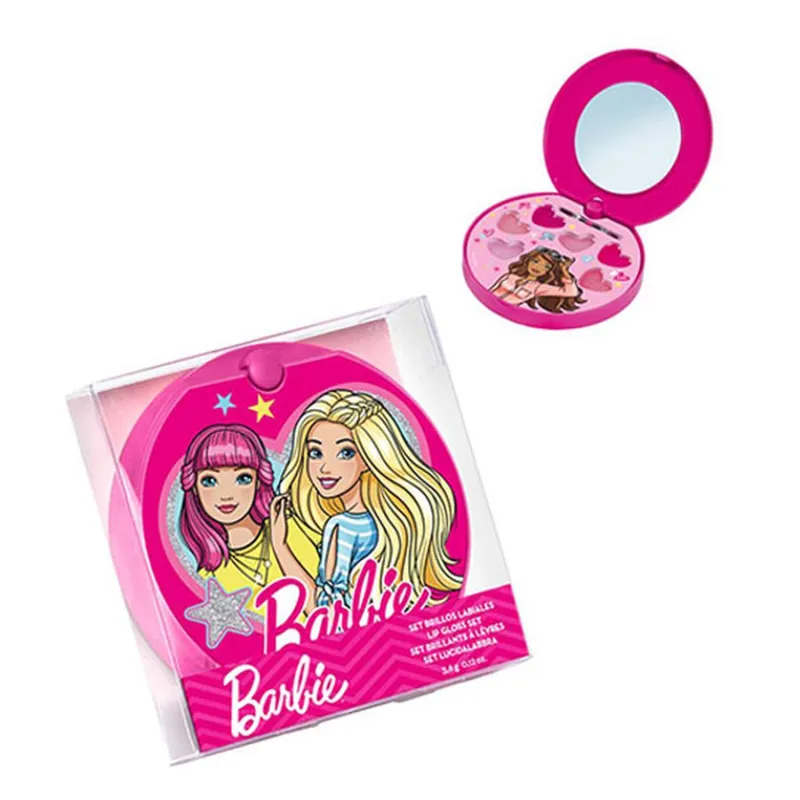BARBIE NIÑOS SET BRILLO DE LABIOS 1UN BARBIE NIÑOS SET BRILLO DE LABIOS 1UN