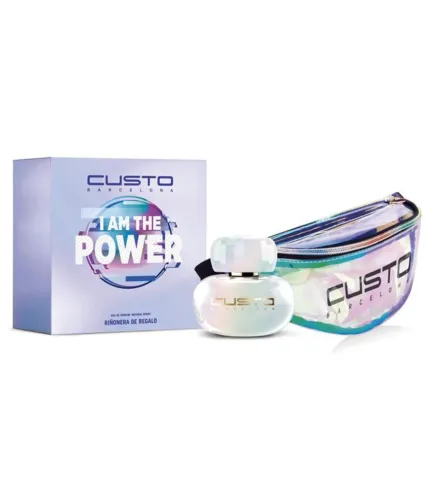 CUSTO I AM THE POWER EAU DE PARFUM EAU DE PARFUM 100ML VAPORIZADOR + RIÑONERA 1U