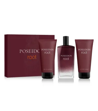 POSEIDON ROOT EAU DE TOILETTE 150ML + AFTER SHAVE 1U + GEL DE BAÑO 1U