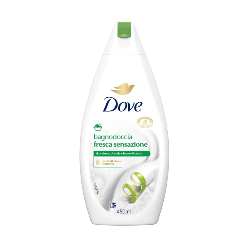 DOVE FRESCA SENSAZIONE GEL DE BAÑO 450ML