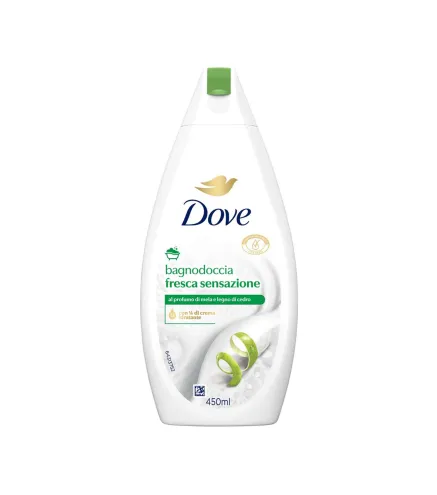 DOVE FRESCA SENSAZIONE GEL DE BAÑO 450ML