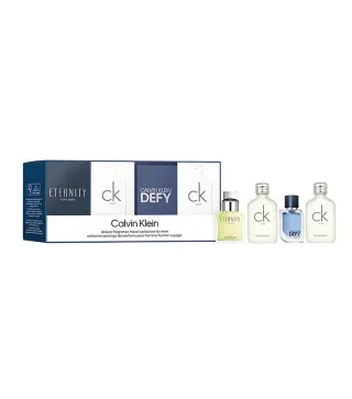 CALVIN KLEIN MINIATURAS EAU DE TOILETTE 3X10ML +5ML TRAVEL KIT 30ML