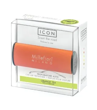 MILLEFIORI MILANO ICON CAR AIR FRESHENER ORANGE TEA 1UN