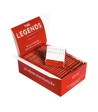 EUROSTIL THE LEGENDS PACK AFTER SHAVE ASTRINGENTE 50X20 PALILLOS 50UN