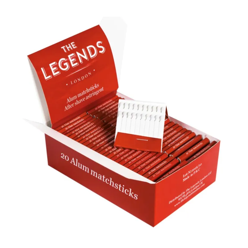 EUROSTIL THE LEGENDS PACK AFTER SHAVE ASTRINGENTE 50X20 PALILLOS 50UN