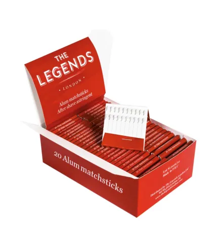 EUROSTIL THE LEGENDS PACK AFTER SHAVE ASTRINGENTE 50X20 PALILLOS 50UN