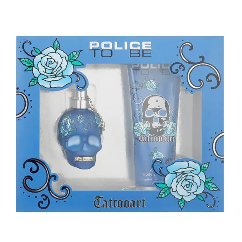 POLICE TO BE TATTOOART EAU DE PARFUM 40ML VAPORIZADOR + LOCION CORPORAL PERFUMADA 200ML POLICE TO BE TATTOOART EAU DE PARFUM 40ML VAPORIZADOR + LOCION CORPORAL PERFUMADA 200ML