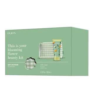 PUPA LET'S BLOOM LOCION CORPORAL SECRET GARDEN 200UN + NECESER 1U