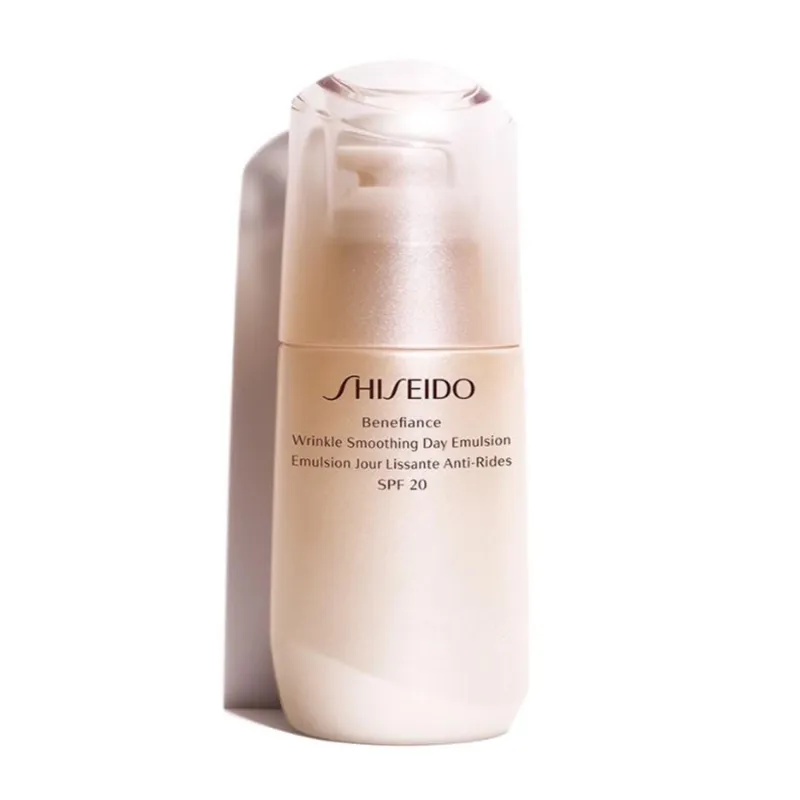 SHISEIDO BENEFIANCE WRINKLE SMOOTHING EMULSION DE DIA TESTER 75ML