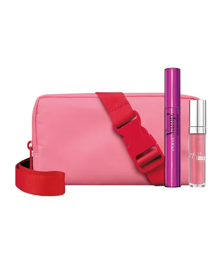 PUPA VAMP! BRILLO DE LABIOS + MASCARA DE OJOS MISS PUPA 1UN