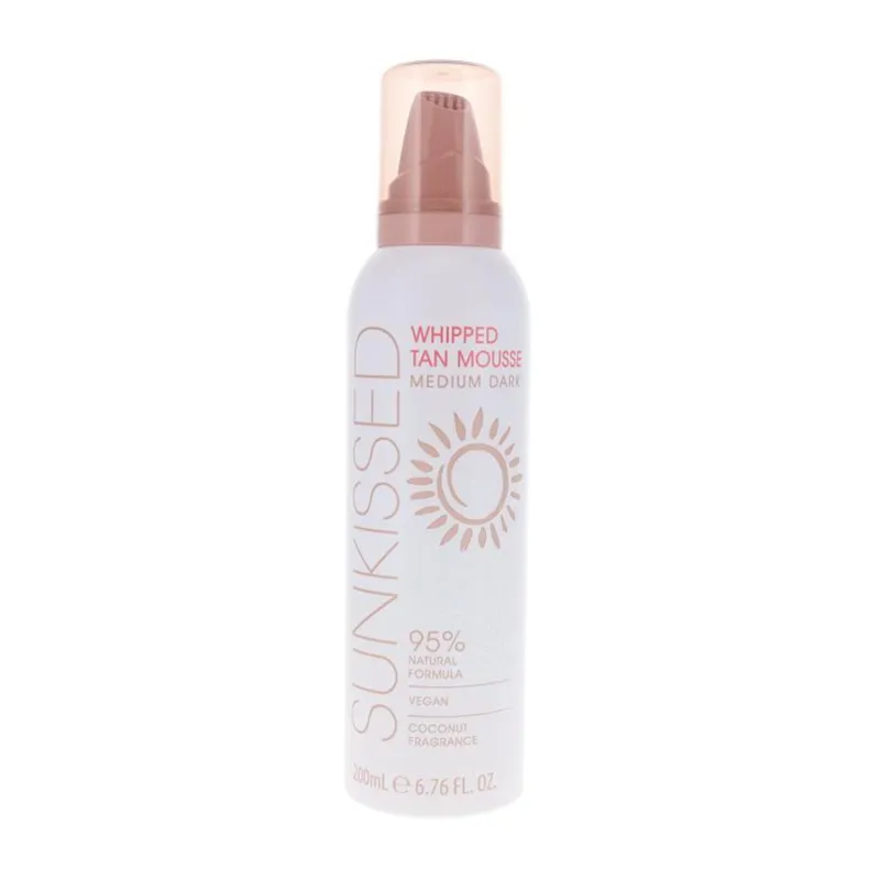 SUNKISSED WHIPPED TAN MOUSSE MEDIUM DARK SPRAY 200ML VAPORIZADOR