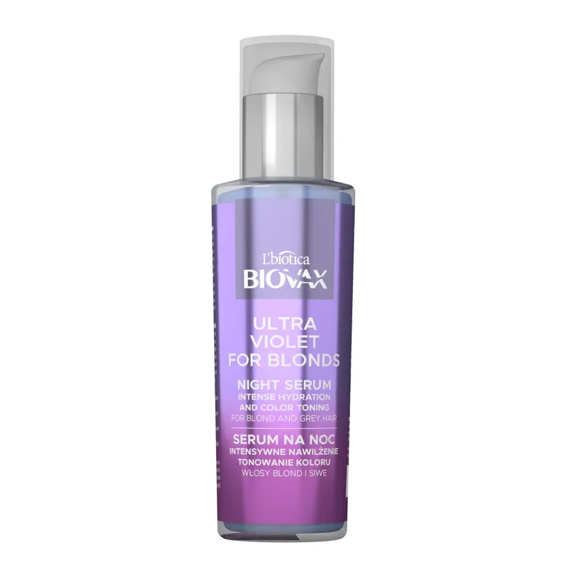 BIOTICA BIOVAX ULTRA VIOLET SERUM DE NOCHE CABELLOS RUBIOS 100ML BIOTICA BIOVAX ULTRA VIOLET SERUM DE NOCHE CABELLOS RUBIOS 100ML