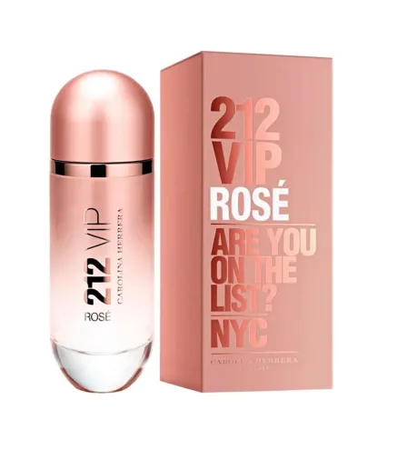 CAROLINA HERRERA 212 VIP ROSE EAU DE PARFUM 80ML VAPORIZADOR