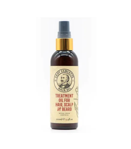 CAPTAIN FAWCETT FOR HAIR SCALP AND BEARD TRATAMIENTO ACEITE 100ML