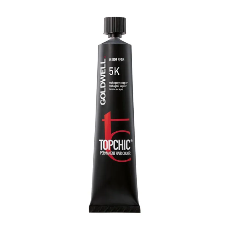 GODWELL TOPCHIC PERMANENT HAIR COLOR 5K WARM REDS 60ML GODWELL TOPCHIC PERMANENT HAIR COLOR 5K WARM REDS 60ML