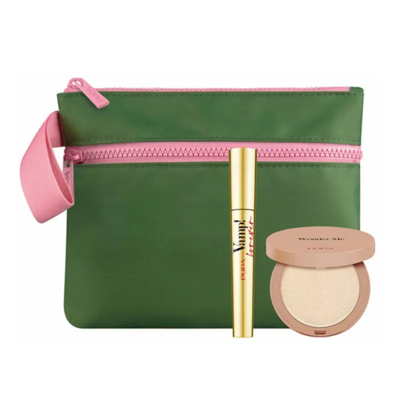 PUPA VAMP! FOREVER EYEMASK 1UN + WONDER ME POWDER 1U + NECESER 1U