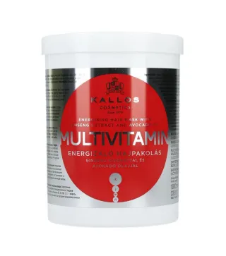 KALLOS MULTI-VITAMIN MASCARILLA CAPILAR ENERGIZANTE CON GINSENG 1000ML