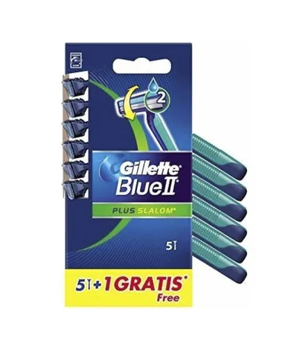 GILLETTE PLUS SLALOM CUCHILLAS 1 GRATIS 1UN