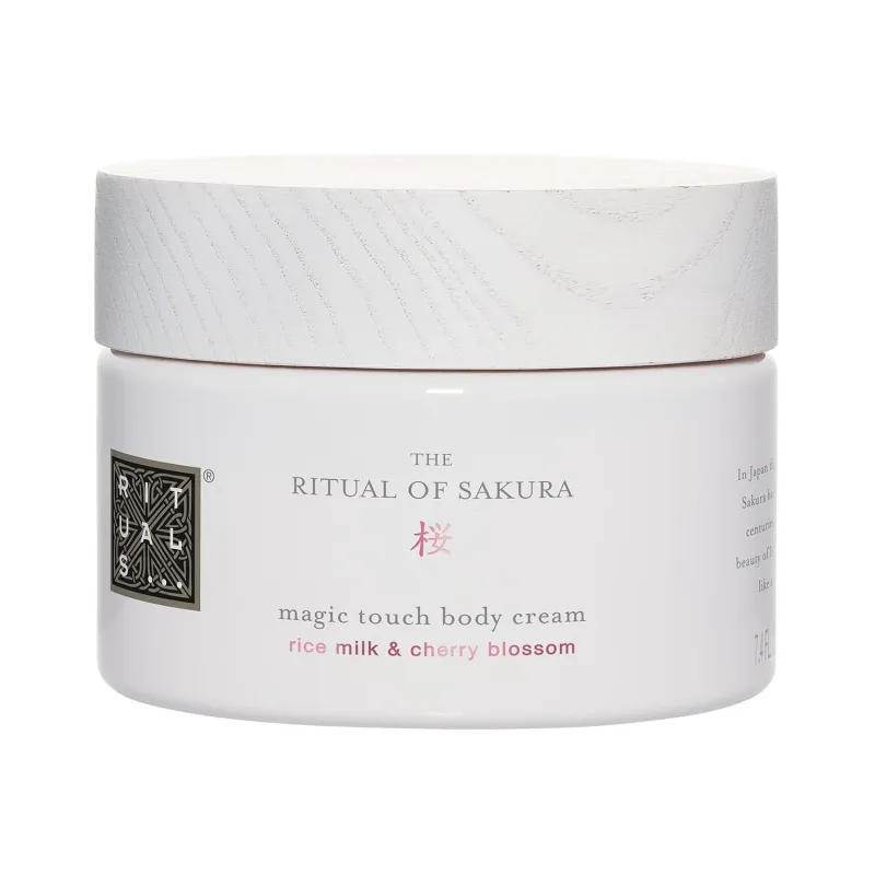 RITUALS THE RITUAL OF SAKURA CREMA CORPORAL RICE MILK & CHERRY BLOSSOM 220ML