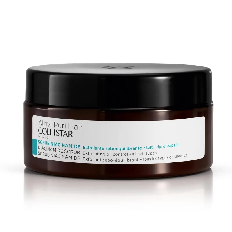 COLLISTAR ATTIVI PURE HAIR NIACINAMIDE SCRUB TARRO TARRO 250ML