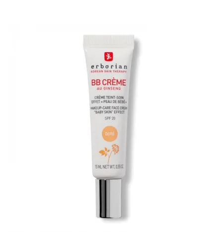 ERBORIAN BB CREAM AU GINSENG BASE SPF20 DORADO 15ML