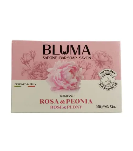 BLUMA ROSA PEONIA FRAGRANCE JABON BARRA 100ML