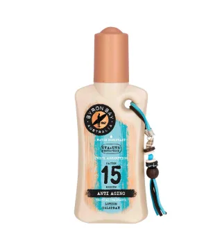 BYRON BAY FACTOR 15 MEDIUM LOCION GELSPRAY ANTI-EDAD 200ML