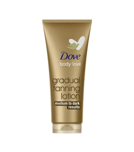 DOVE BODY LOVE GRADUAL TANNING LOCION MEDIO A OSCURA 200ML